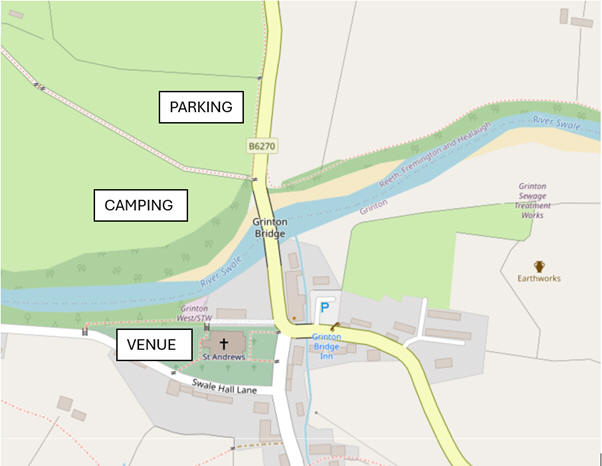 Detailed map of the conference location